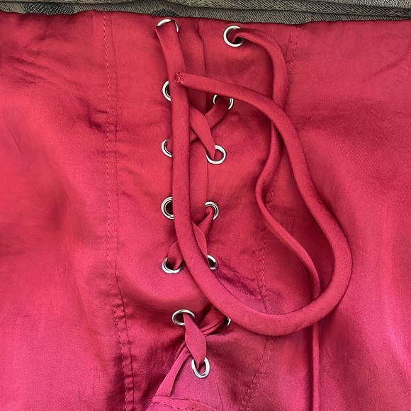 Forever 21 red skirt medium - Picture 3 of 4